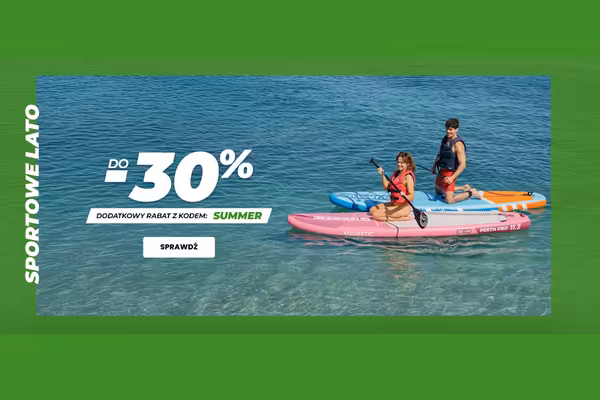 : KOD rabatowy do -30% na sportowe lato