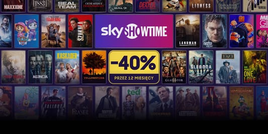 Sky Showtime: -40% na plan Standard 14.05.2025