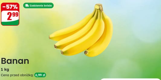 Dino: -57% na banany 12.01.2026