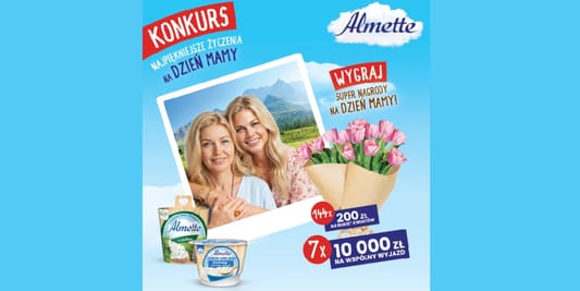 Loterie i Konkursy: Konkurs Życzenia na Dzień Mamy 27.03.2026