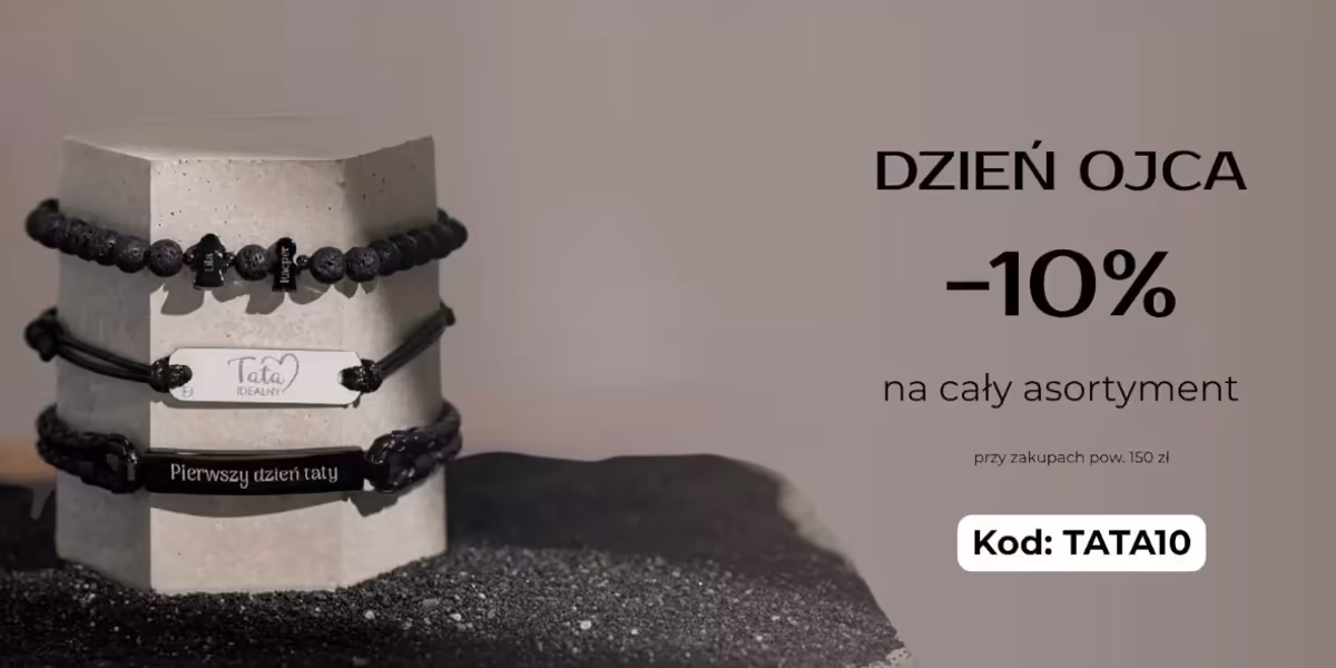 Dedicante.pl: KOD rabatowy -10% na cały asortyment z okazji Dnia Ojca