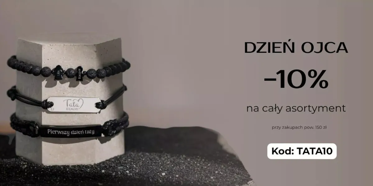 Dedicante.pl: KOD rabatowy -10% na cały asortyment z okazji Dnia Ojca