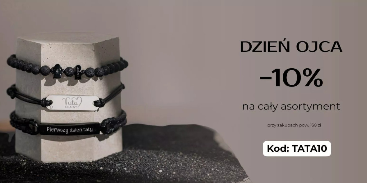 Dedicante.pl: KOD rabatowy -10% na cały asortyment z okazji Dnia Ojca 13.06.2025