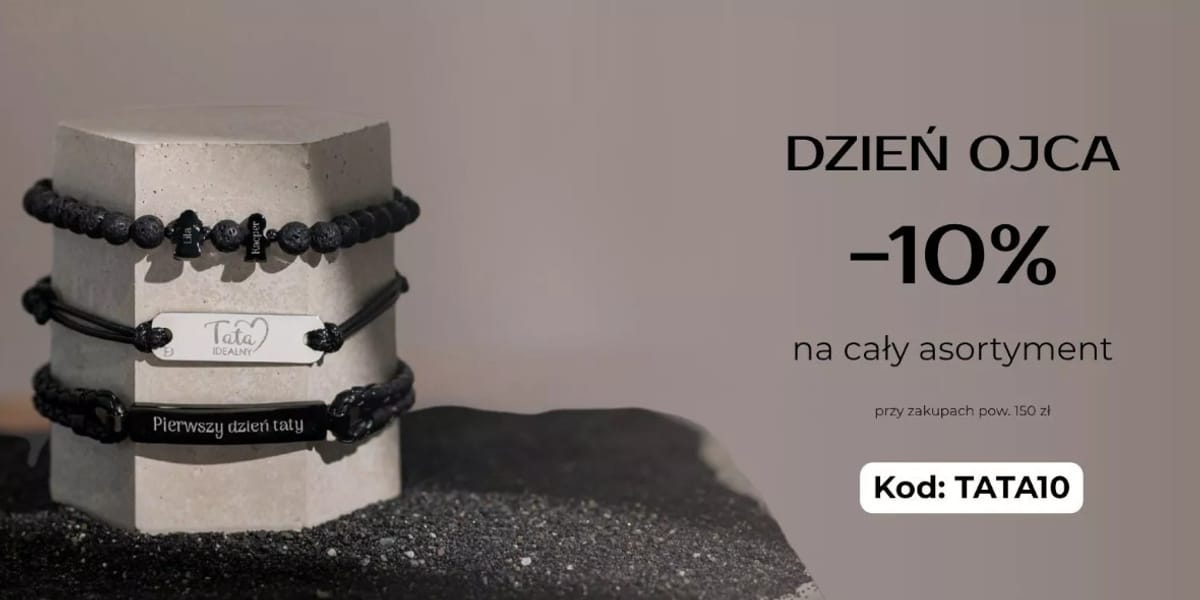 Dedicante.pl: KOD rabatowy -10% na cały asortyment z okazji Dnia Ojca