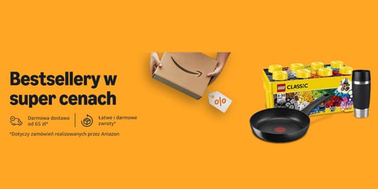 Amazon:  Bestsellery w supercenach 05.09.2025