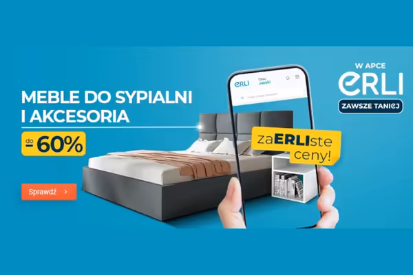 : Do -60% na meble do sypialni i akcesoria