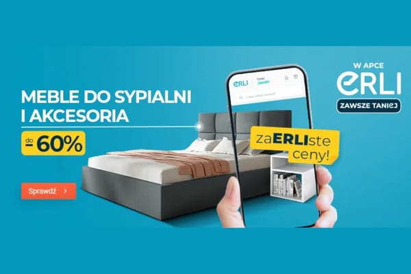 : Do -60% na meble do sypialni i akcesoria