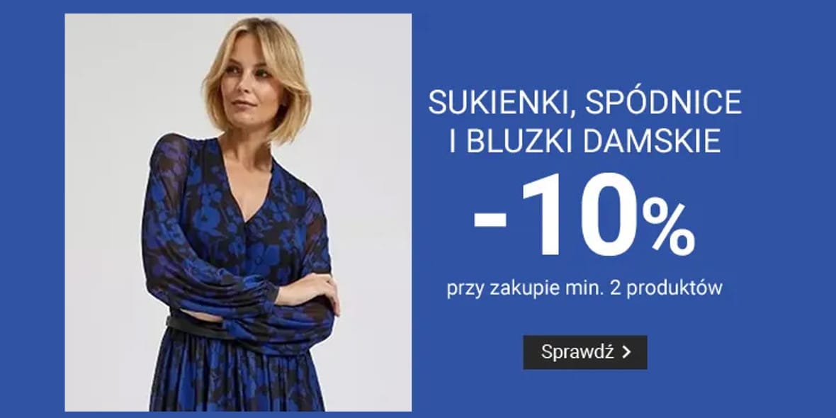 Smyk: -10% na sukienki, spódnice i bluzki 16.03.2025