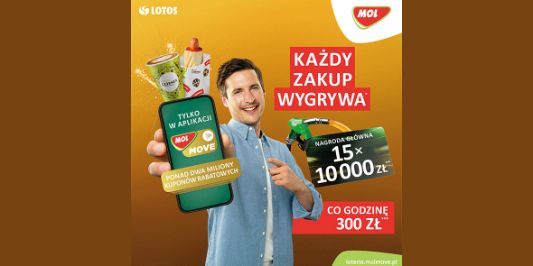 Loterie i Konkursy:  Letnia loteria MOL Move 12.06.2024