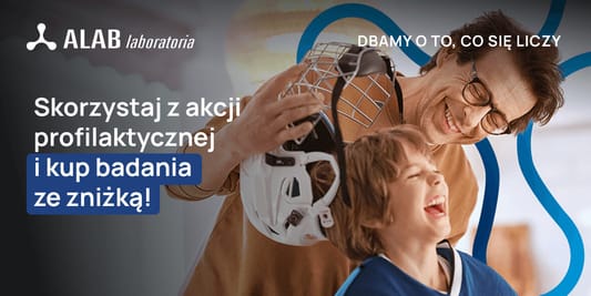 ALAB laboratoria: KOD rabatowy Do -50% na badania i pakiety w ALAB laboratoria 21.04.2026