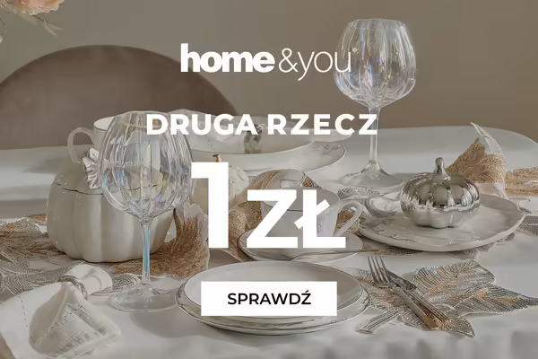 home&you: 1 zł za drugą rzecz