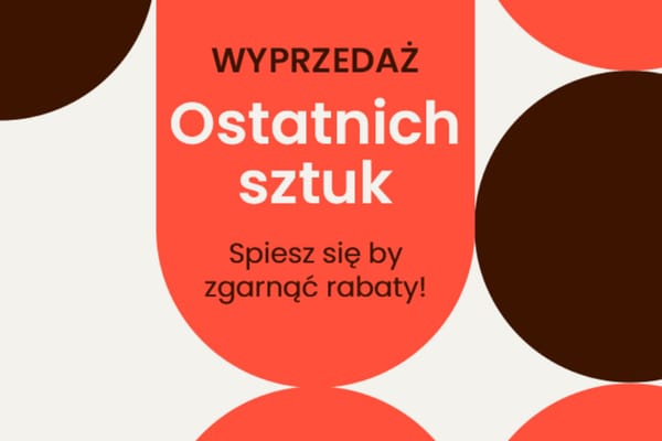 : KOD rabatowy na ostatnie sztuki
