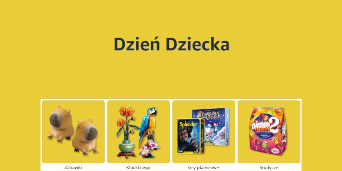 Amazon:  Dzień Dziecka na Amazon 21.05.2025