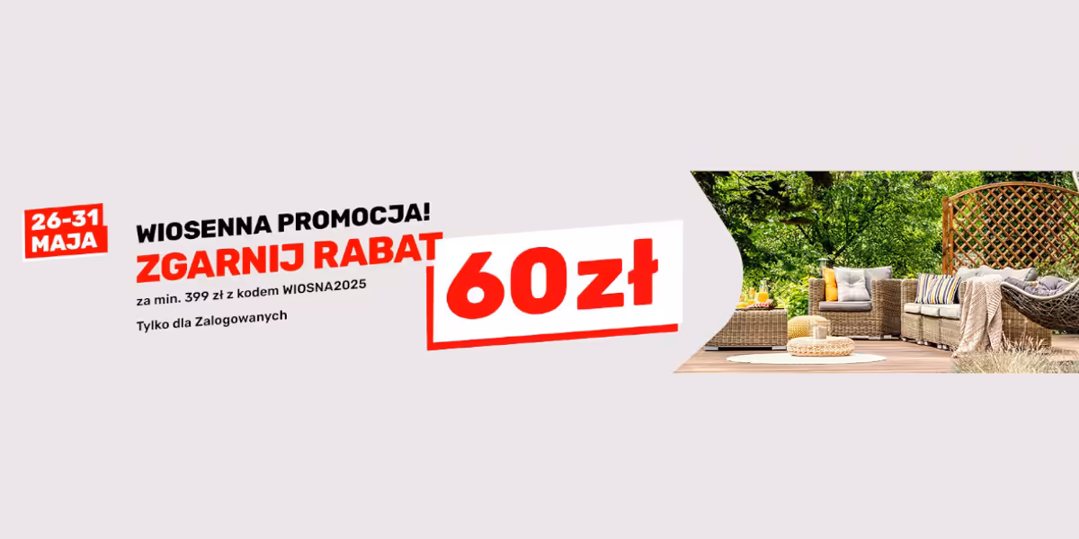 Bricomarche: KOD rabatowy -60 zł na zakupy za min. 399 zł