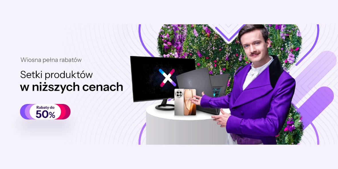 x-kom.pl: Do -50% na wiosennej wyprzedaży 24.03.2025