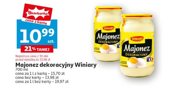 Auchan: -21% na majonez Winiary 05.09.2024