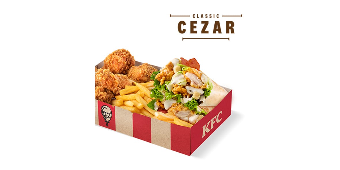 KFC: 44,99 zł za Maxi Twist Cezar Big Box