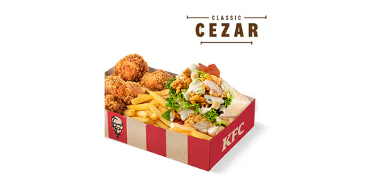 KFC: 44,99 zł za Maxi Twist Cezar Big Box 09.04.2025