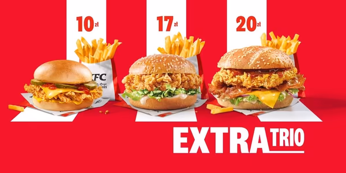 KFC: Extra Trio w KFC