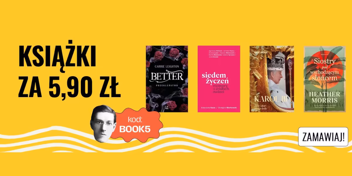 Chodnik Literacki: KOD rabatowy Książki za 5,90 zł