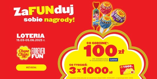 Loterie i Konkursy: LOTERIA Chupa Chups 2025 20.03.2025