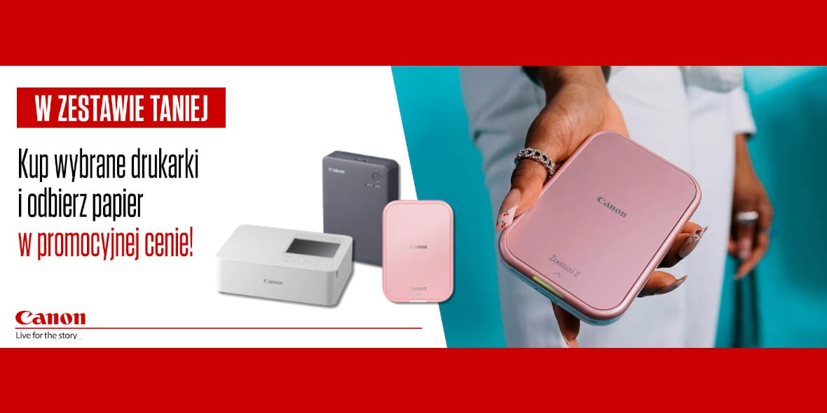 FotoForma: PROMOCJA na drukarki Canon