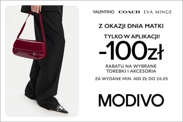 : KOD rabatowy -100 zł z okazji Dnia Matki