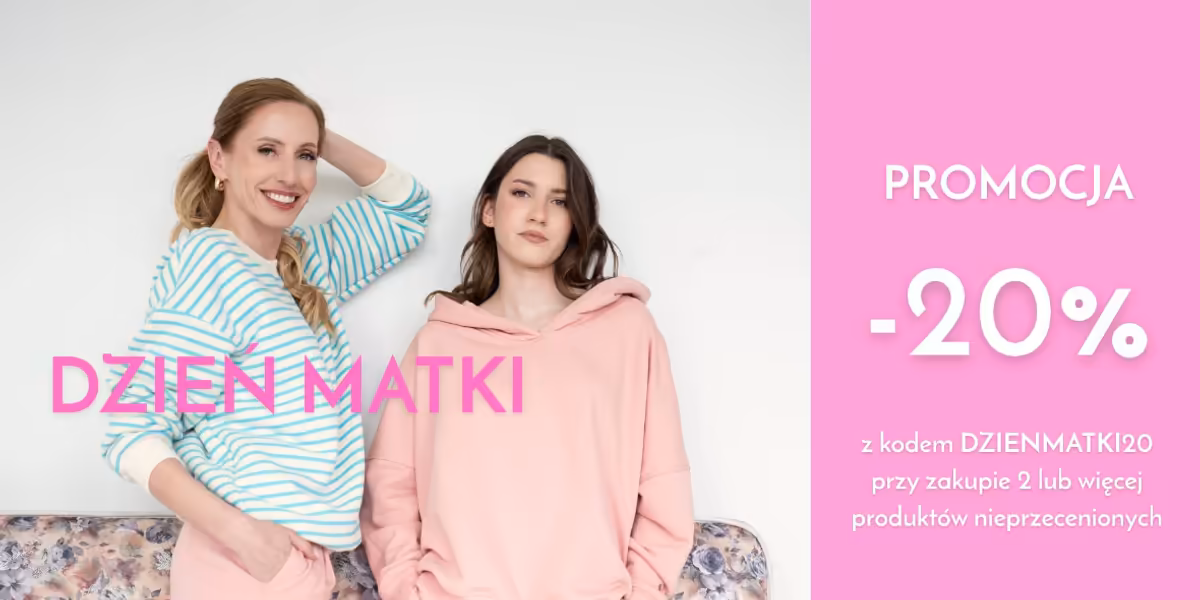 by Insomnia: KOD rabatowy -20% na Dzień Matki
