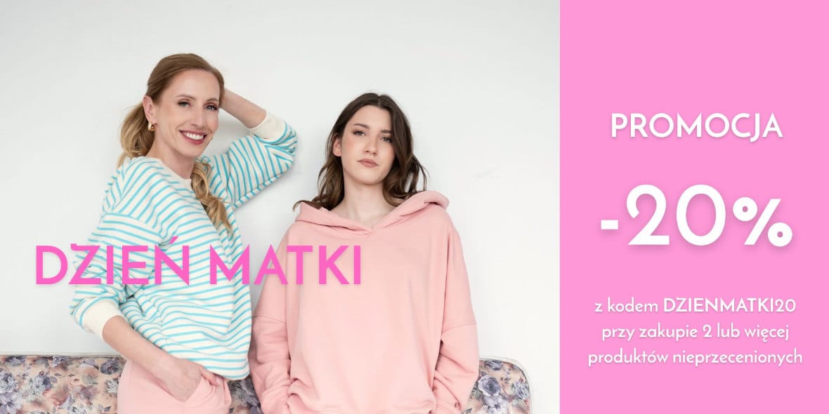 by Insomnia: KOD rabatowy -20% na Dzień Matki 20.05.2025