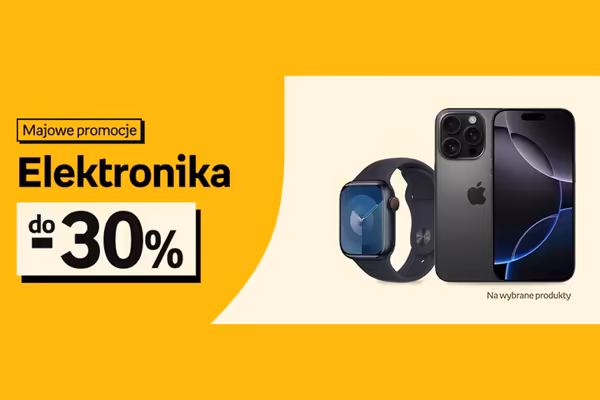 : Do -30% na elektronikę