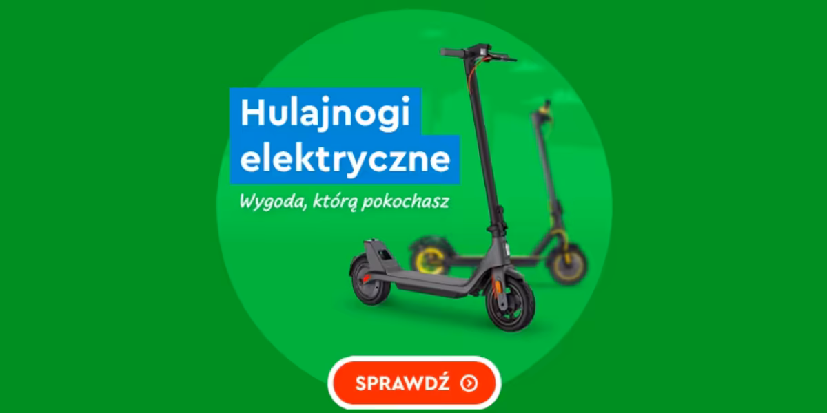 OleOle!: Hulajnogi elektryczne w OleOle!
