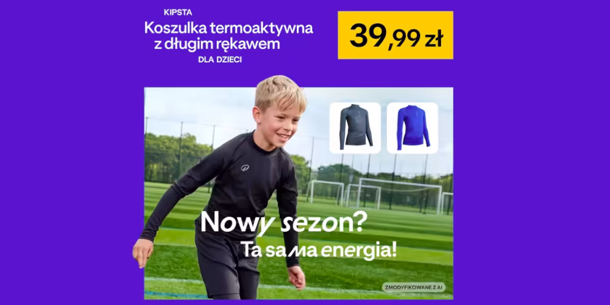 Decathlon: Do -60% na odzież termoaktywną
