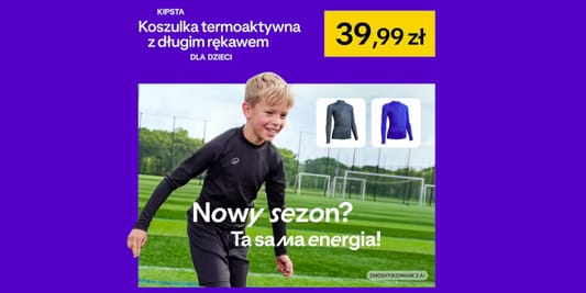 Decathlon: Do -60% na odzież termoaktywną 19.10.2026