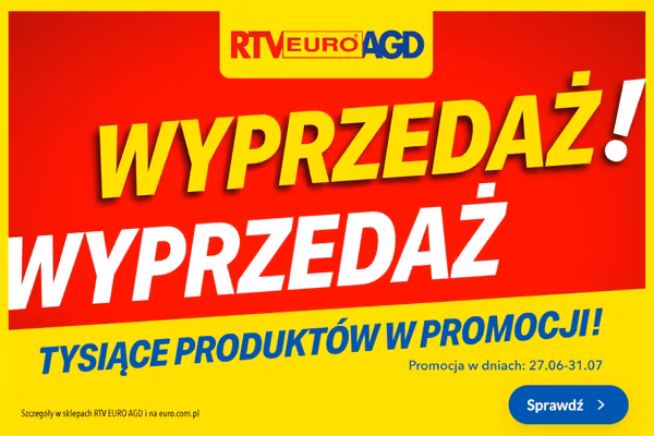 :  Wyprzedaż w RTV Euro AGD