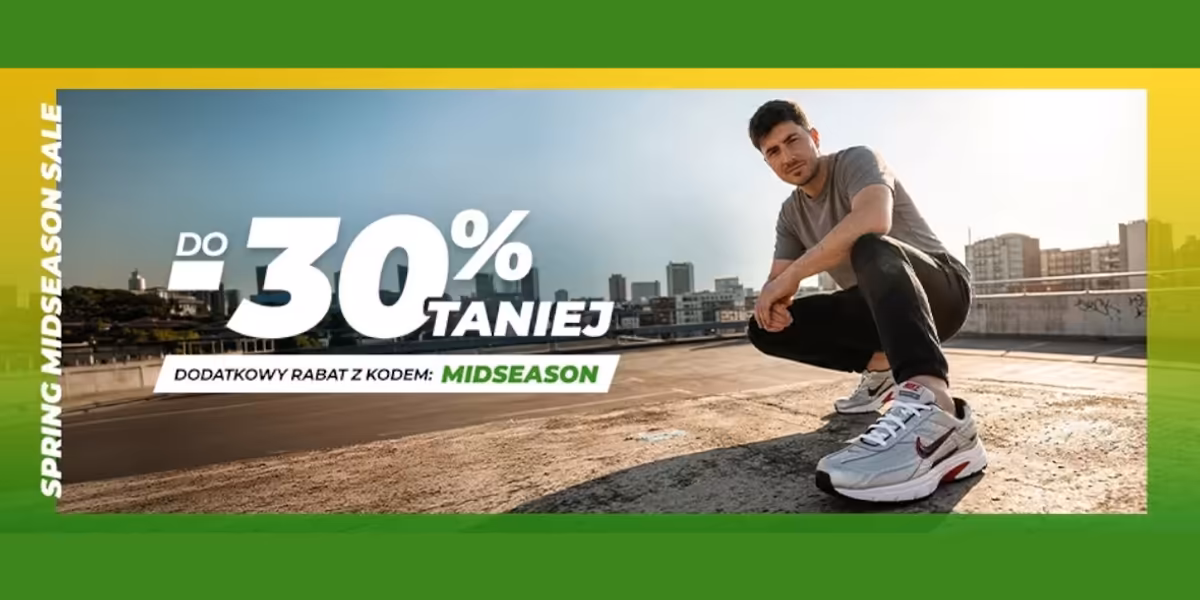 Sportano.pl: KOD rabatowy do -30% na Mid Season Sale