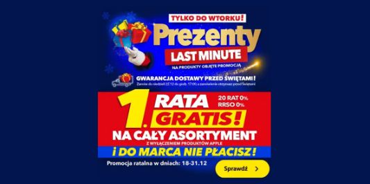 RTV EURO AGD:  Prezenty last minute 19.12.2024