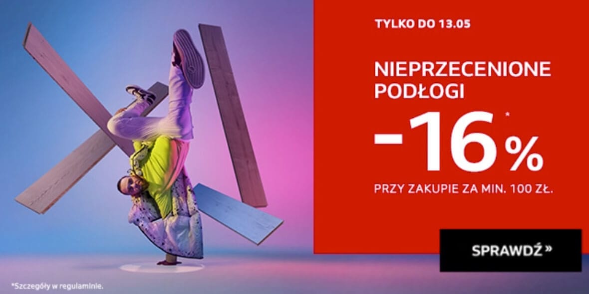 Komfort: -16% na nieprzecenione podłogi