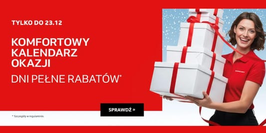 Komfort:  Komfortowy kalendarz okazji 03.12.2025