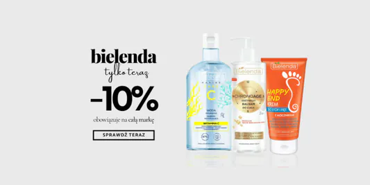 Drogeria eKobieca: -10% na produkty Bielenda 30.05.2025