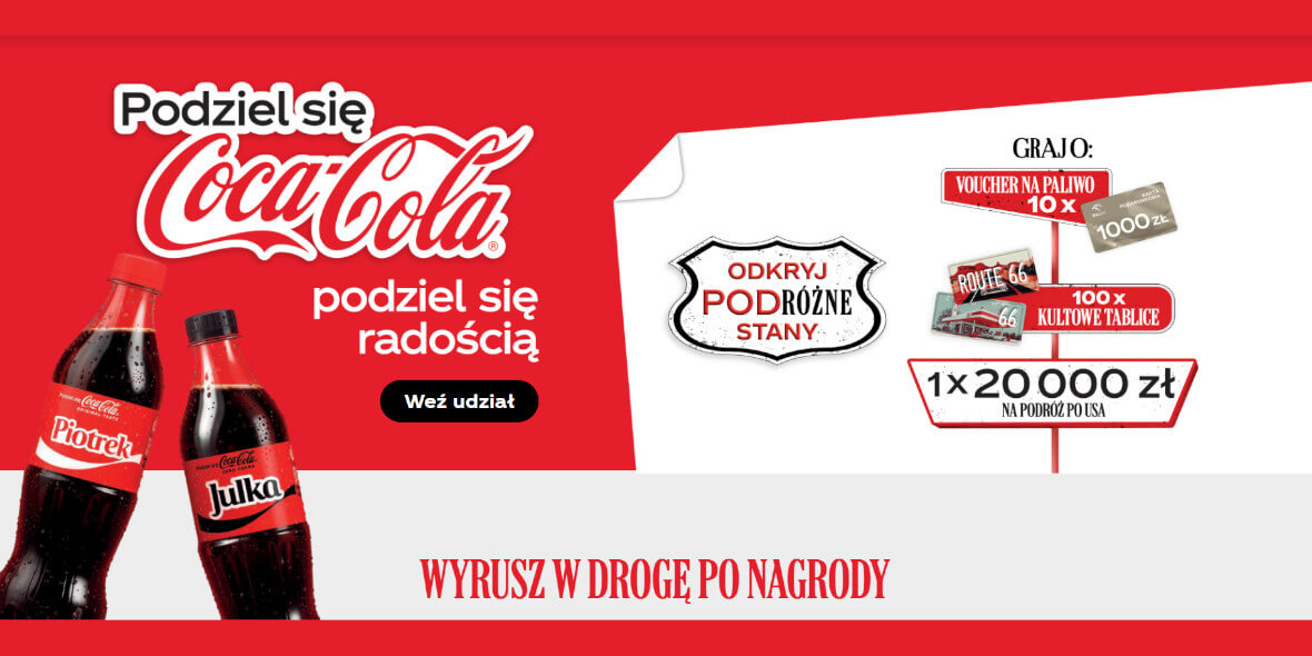 ORLEN: Loteria Coca-Cola "Odkryj podróżne stany!" 02.06.2025