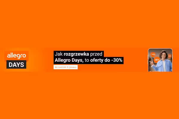 : Do -30% na Allegro Days