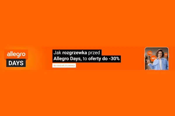 : Do -30% na Allegro Days