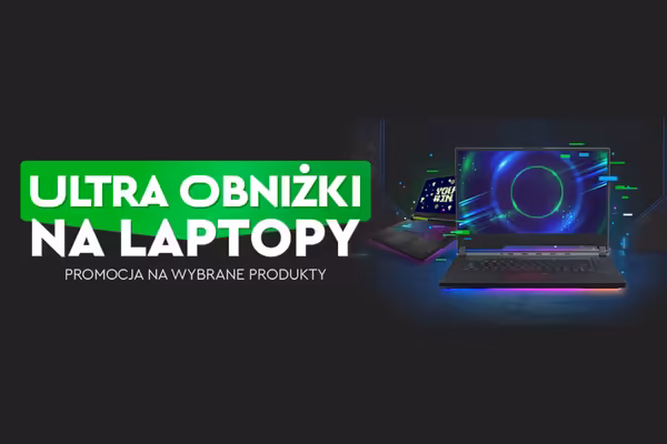 :  Ultra obniżki na laptopy!