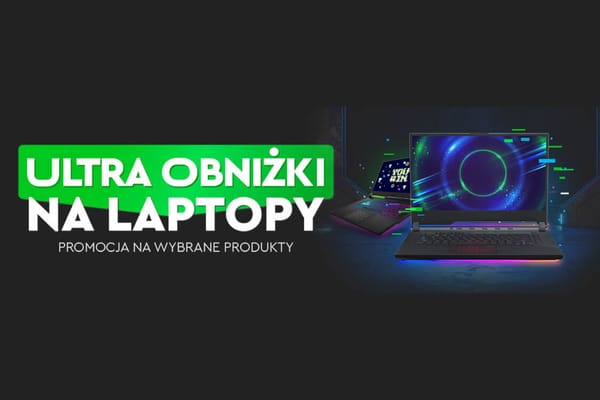 :  Ultra obniżki na laptopy!