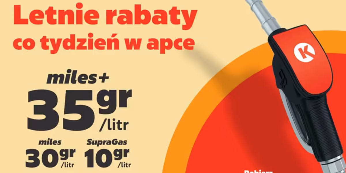 Circle K: Do -35 gr/l na wybrane paliwa