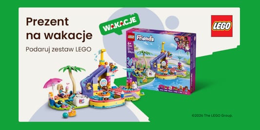 morele.net:  Prezent na wakacje. Podaruj zestaw LEGO! 10.07.2026