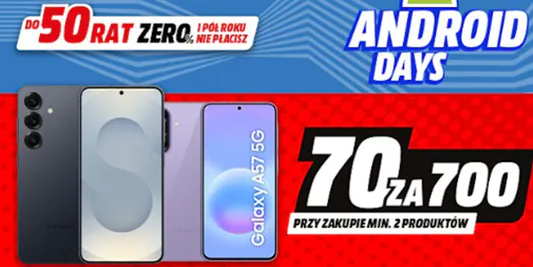 Media Markt: -70 zł za każde wydane 700 zł 16.04.2026