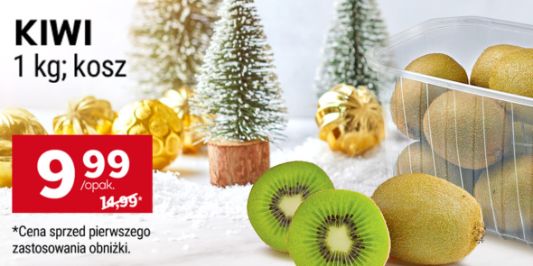 Stokrotka Supermarket: 9,99 zł za kiwi, 1 kg 19.12.2024