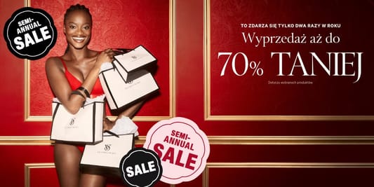 Victoria's Secret: Do -70% na wyprzedaży w Victoria's Secret 14.05.2025