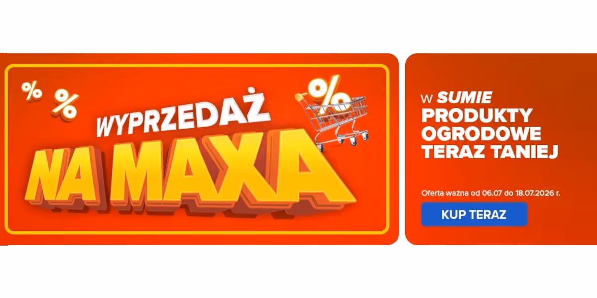 Carrefour: Wyprzedaż na Maxa w Carrefour
